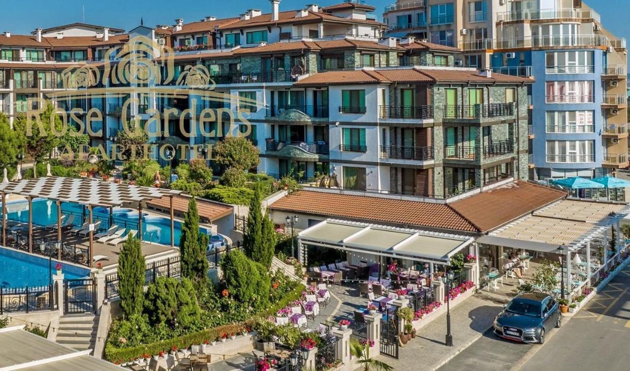 Rose Gardens Apart Hotel Pomorie Exteriör bild